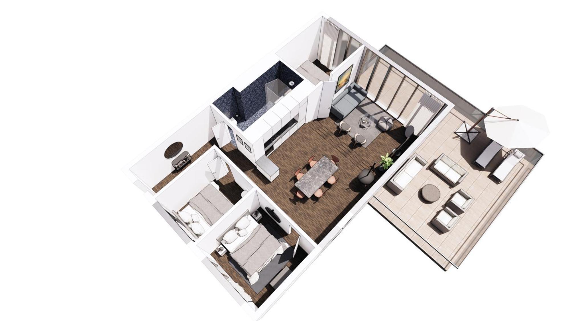 Luxury Harbourfront Penthouse With Private Rooftop Copenhague